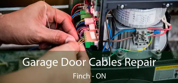  Garage Door Cables Repair Finch - ON