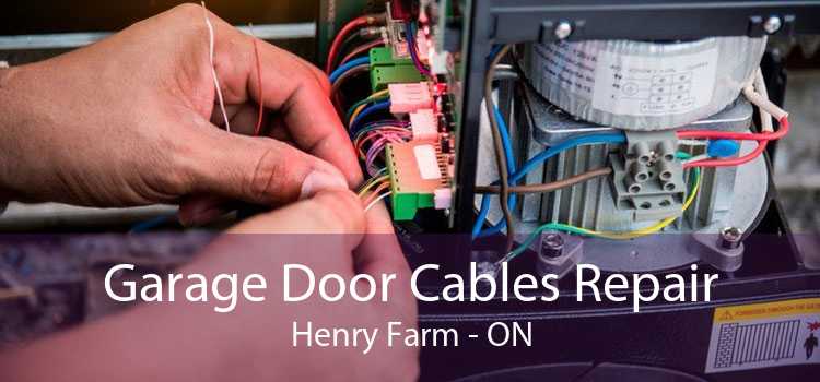 Garage Door Cables Repair Henry Farm - ON