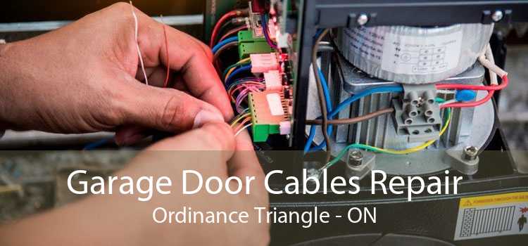 Garage Door Cables Repair Ordinance Triangle - ON