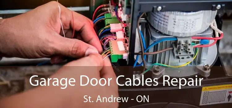  Garage Door Cables Repair St. Andrew - ON