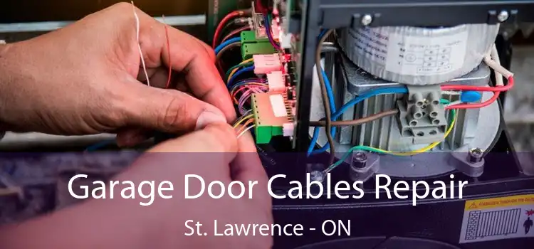  Garage Door Cables Repair St. Lawrence - ON