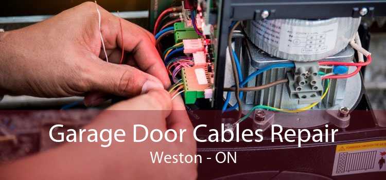 Garage Door Cables Repair Weston - ON