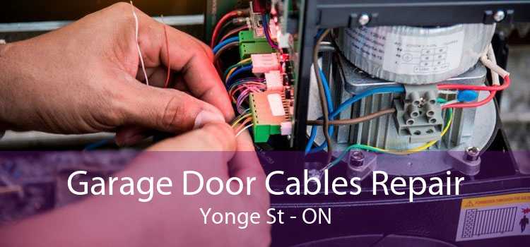 Garage Door Cables Repair Yonge St - ON