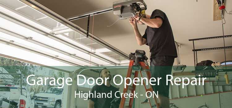 Garage Door Opener Repair Highland Creek - ON