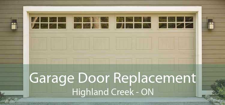 Garage Door Replacement Highland Creek - ON