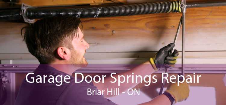 Garage Door Springs Repair Briar Hill - ON