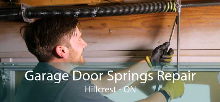 Garage Door Springs Repair Hillcrest - ON