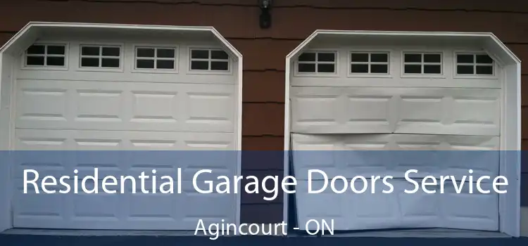  Residential Garage Doors Service Agincourt - ON
