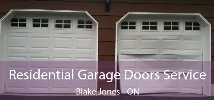  Residential Garage Doors Service Blake Jones - ON
