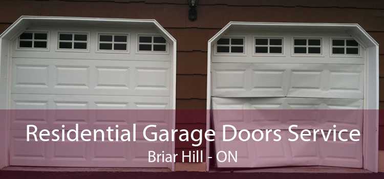Residential Garage Doors Service Briar Hill - ON