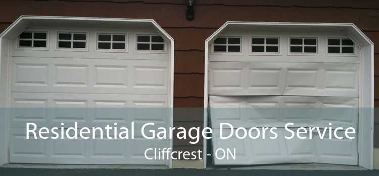 Residential Garage Doors Service Cliffcrest - ON