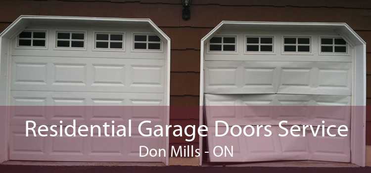 Residential Garage Doors Service Don Mills - ON