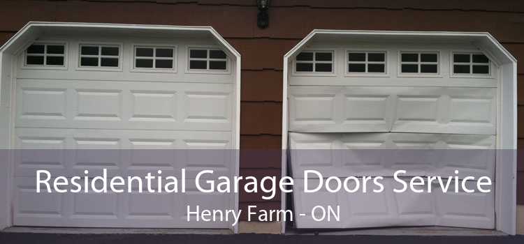 Residential Garage Doors Service Henry Farm - ON