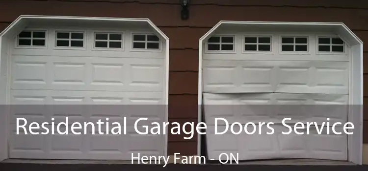  Residential Garage Doors Service Henry Farm - ON