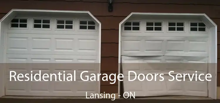  Residential Garage Doors Service Lansing - ON