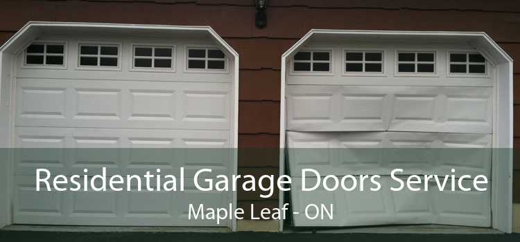 Residential Garage Doors Service Maple Leaf - ON