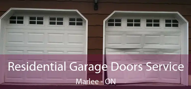  Residential Garage Doors Service Marlee - ON