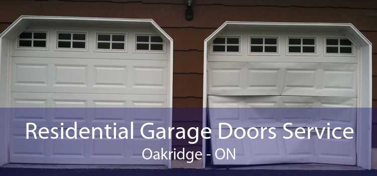 Residential Garage Doors Service Oakridge - ON