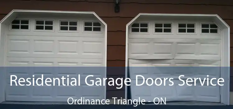  Residential Garage Doors Service Ordinance Triangle - ON