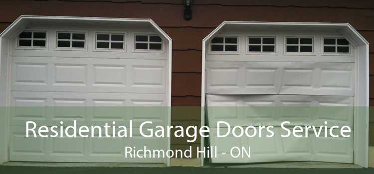 Residential Garage Doors Service Richmond Hill - ON