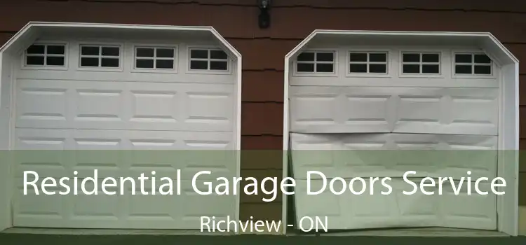  Residential Garage Doors Service Richview - ON