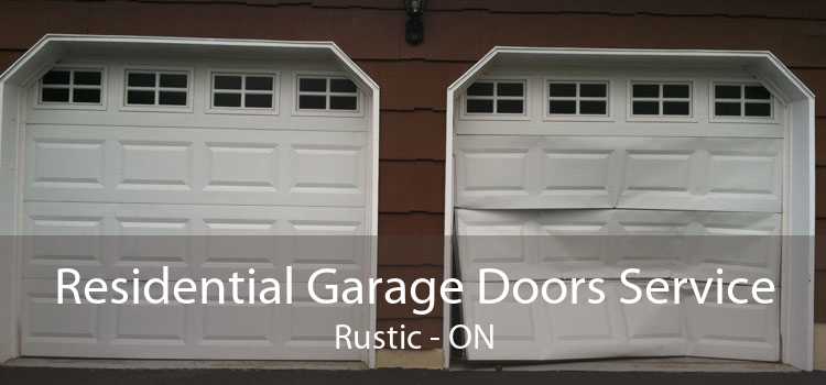 Residential Garage Doors Service Rustic - ON