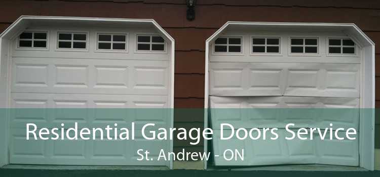 Residential Garage Doors Service St. Andrew - ON