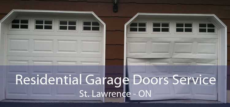 Residential Garage Doors Service St. Lawrence - ON