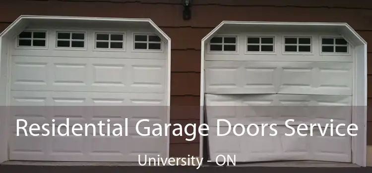  Residential Garage Doors Service University - ON