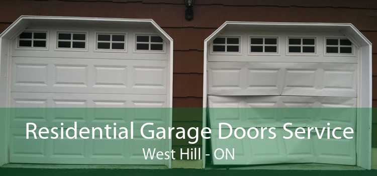 Residential Garage Doors Service West Hill - ON