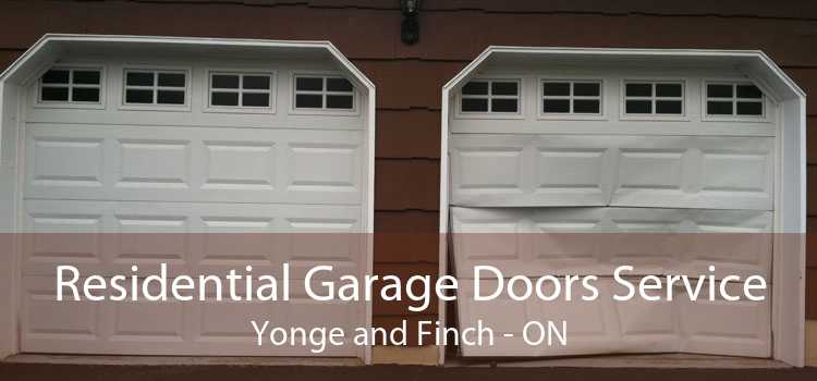 Residential Garage Doors Service Yonge and Finch - ON