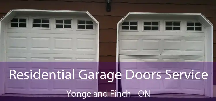  Residential Garage Doors Service Yonge and Finch - ON