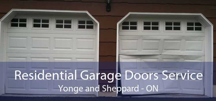 Residential Garage Doors Service Yonge and Sheppard - ON