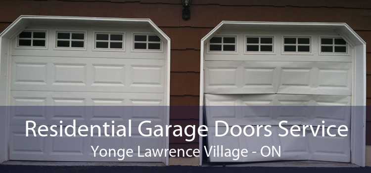 Residential Garage Doors Service Yonge Lawrence Village - ON