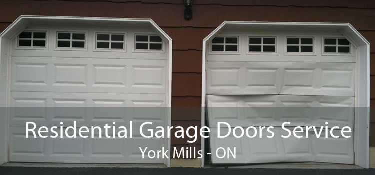 Residential Garage Doors Service York Mills - ON