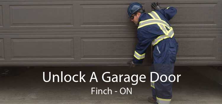 Unlock A Garage Door Finch - ON