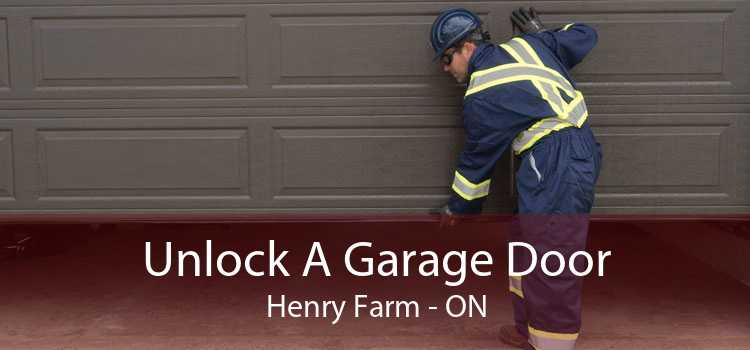 Unlock A Garage Door Henry Farm - ON