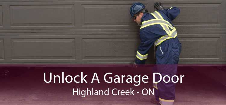 Unlock A Garage Door Highland Creek - ON