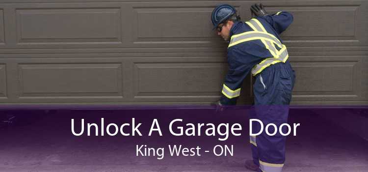Unlock A Garage Door King West - ON