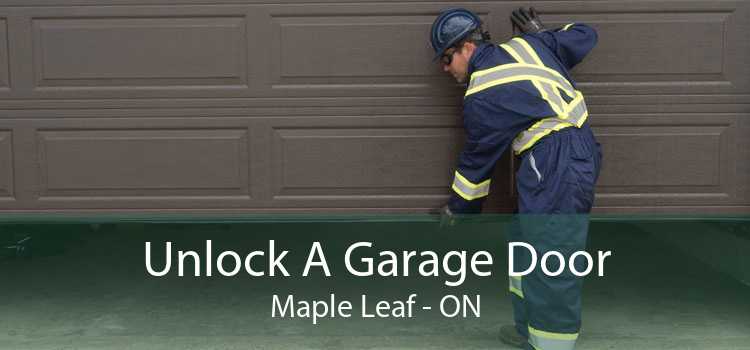 Unlock A Garage Door Maple Leaf - ON