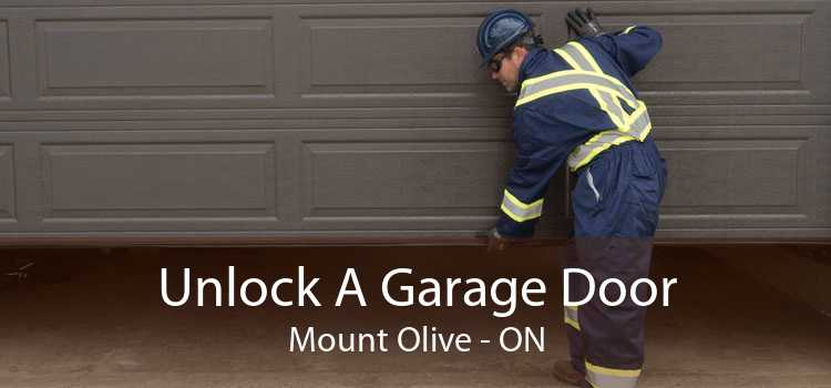 Unlock A Garage Door Mount Olive - ON