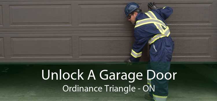 Unlock A Garage Door Ordinance Triangle - ON