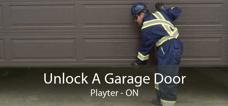 Unlock A Garage Door Playter - ON