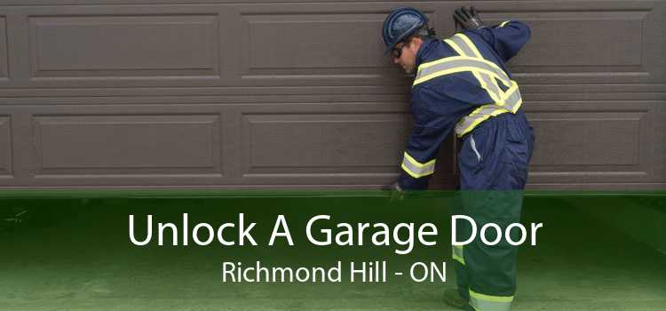 Unlock A Garage Door Richmond Hill - ON