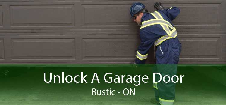Unlock A Garage Door Rustic - ON