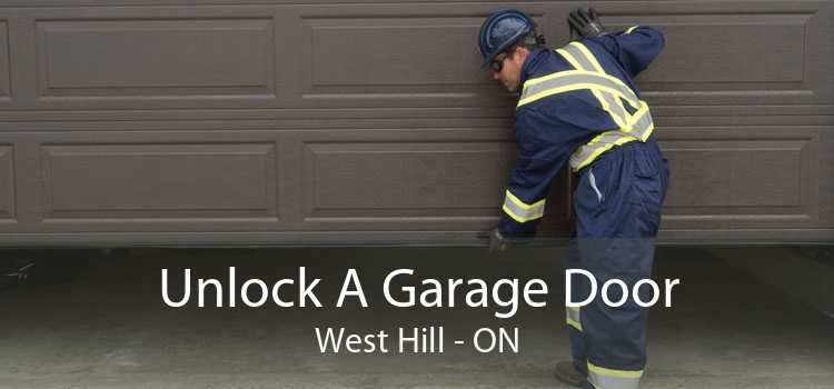 Unlock A Garage Door West Hill - ON